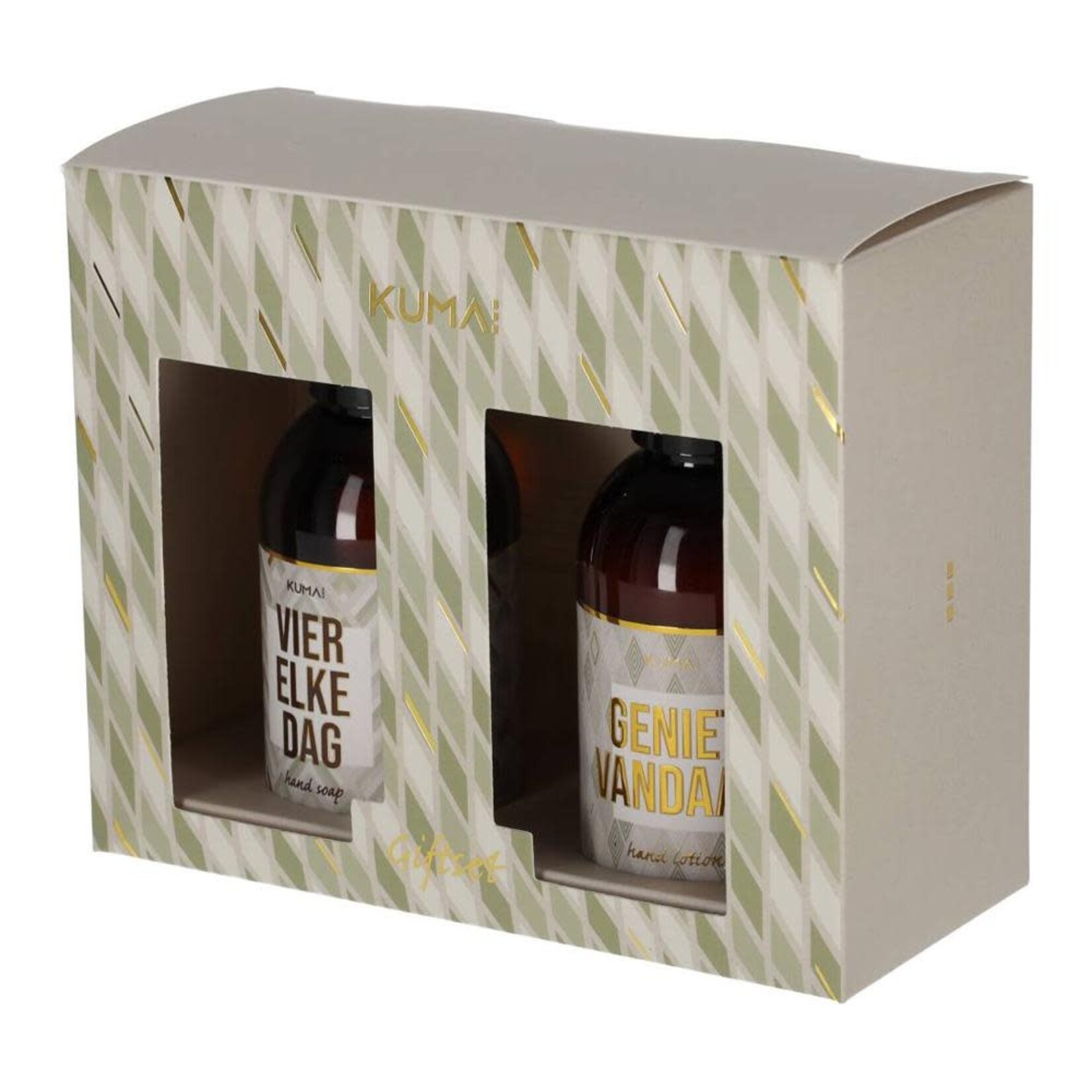 Kumai Giftset Handsoap & Handlotion - Vier elke dag & Geniet vandaag 100ml