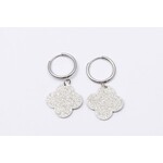 WAUW Jewellery Oorbellen stainless steel zilver
