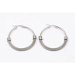 WAUW Jewellery Oorbellen stainless steel zilver ring