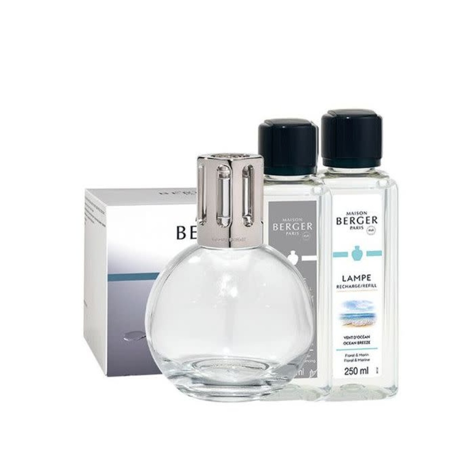 Lampe Berger Lampe Berger Huisparfum Startersset Ronde fles met 2 geur flesjes 250 ml