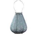 LUMIZ Lumiz Solar Lampion Tulip 20cm Fiore grijsblauw