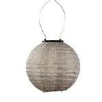 LUMIZ Lumiz Solar Lampion Round 20cm spectre light taupe