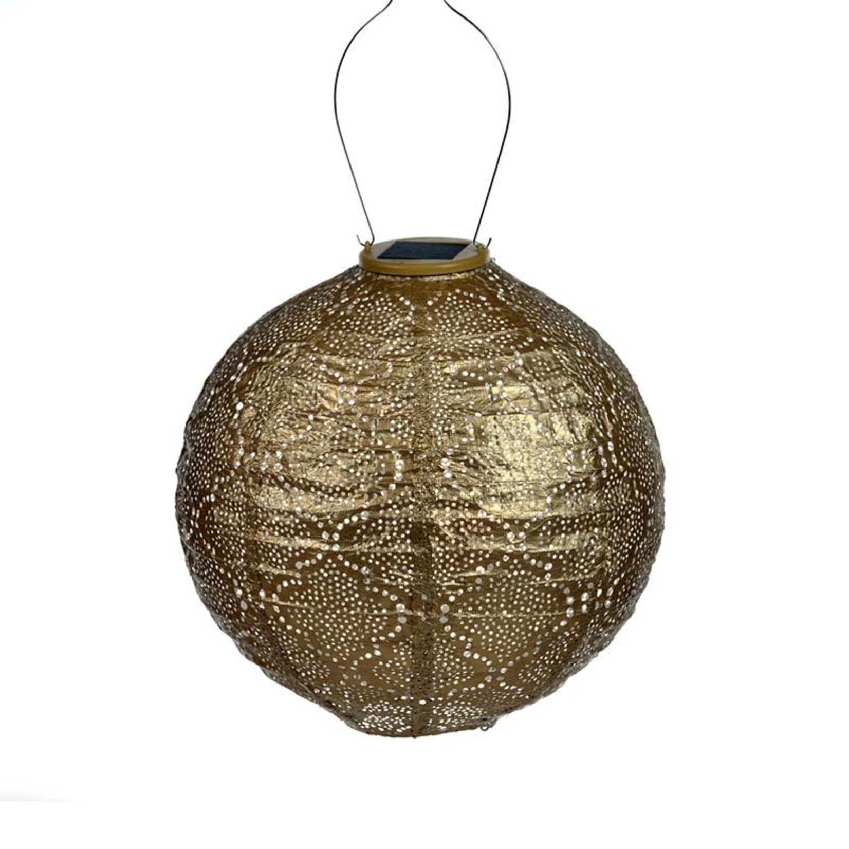 LUMIZ Lumiz solar lampion Round 30 Bazaar Gold