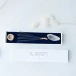 Rocktstyle Wierook & Gemstone giftbox: Lavendel/Bergkristal