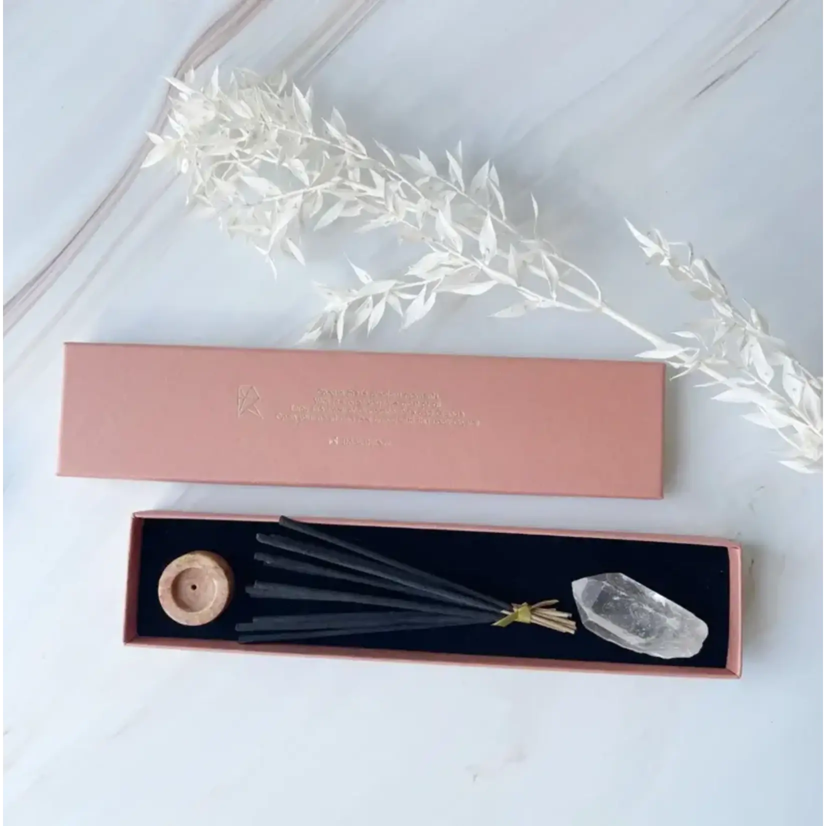 Rocktstyle Wierook & Gemstone giftbox: Gold edition - van 14,99 voor