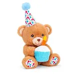 Keeltoys Knuffels Beer Happy Birthday