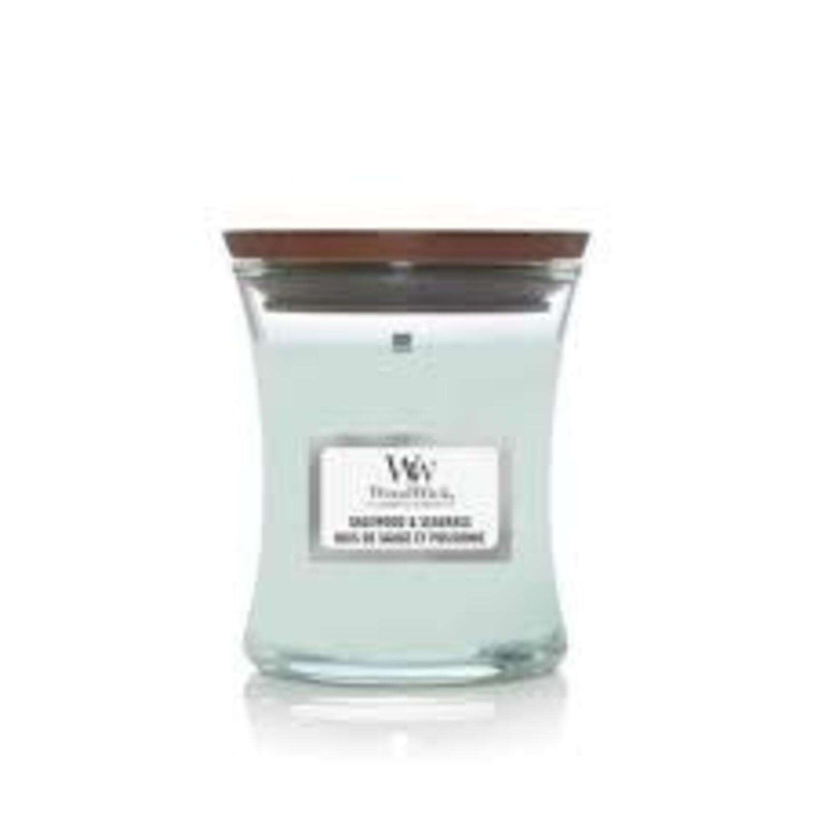 WoodWick WW Sagewood & Seagrass Mini Candle