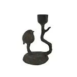 Home Society Kandelaar Birdy zwart metaal