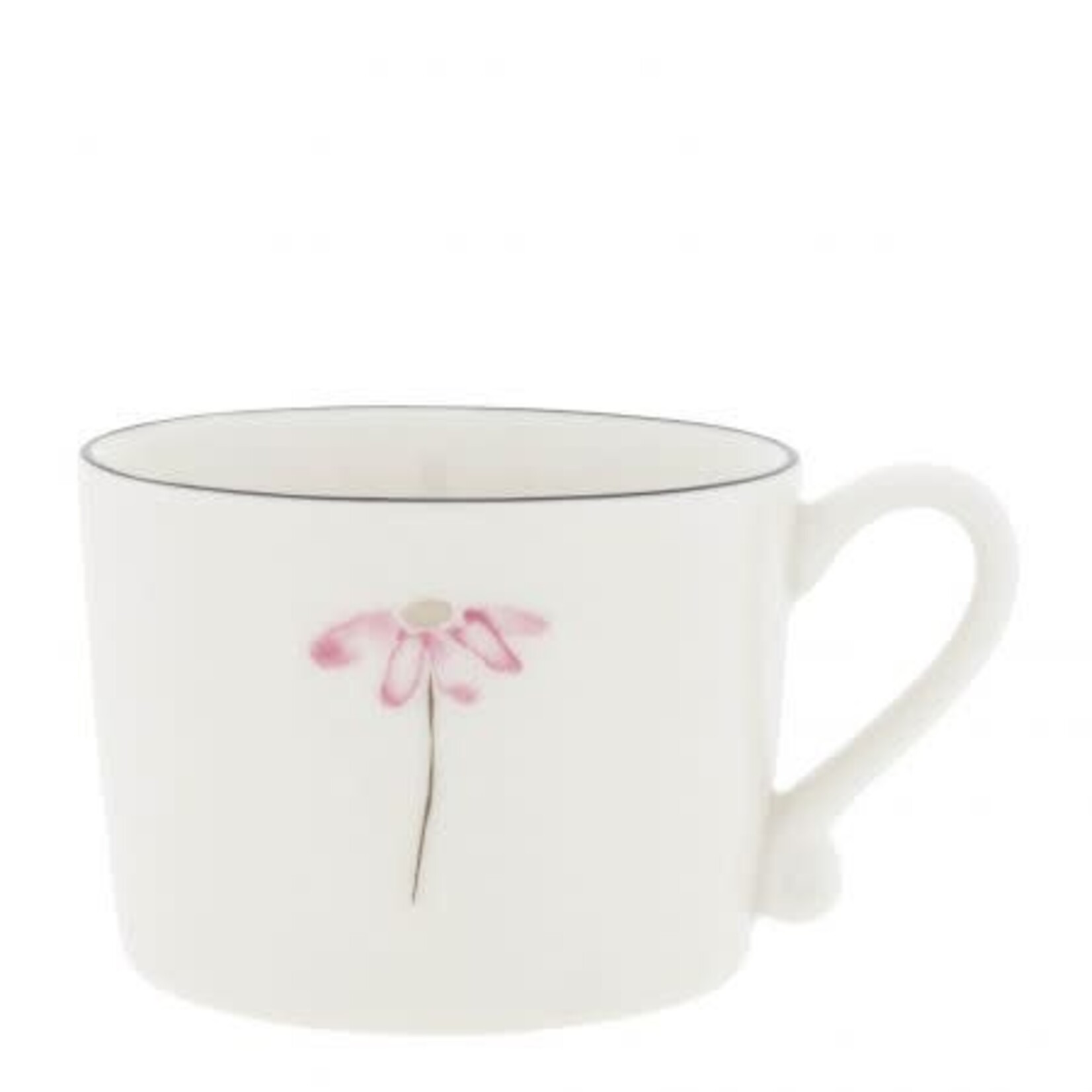Bastion Collections Cup white/rose Flower