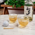 Kikkerland Golf Ball Glass per stuk