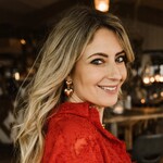 By Shir Oorbellen Luxe Double Heart Goud