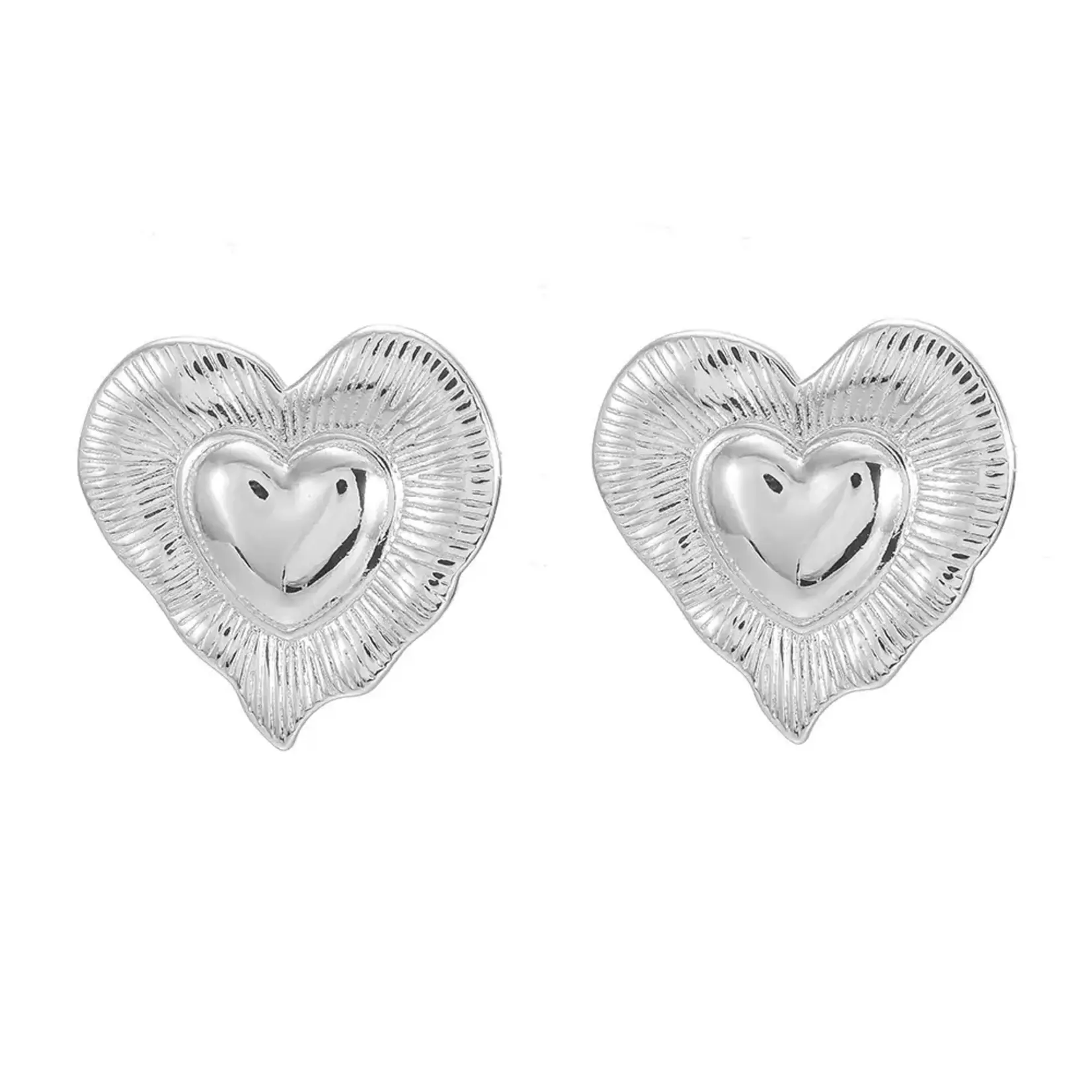 By Shir By Shir Oorbellen luxe Gigi Zilver