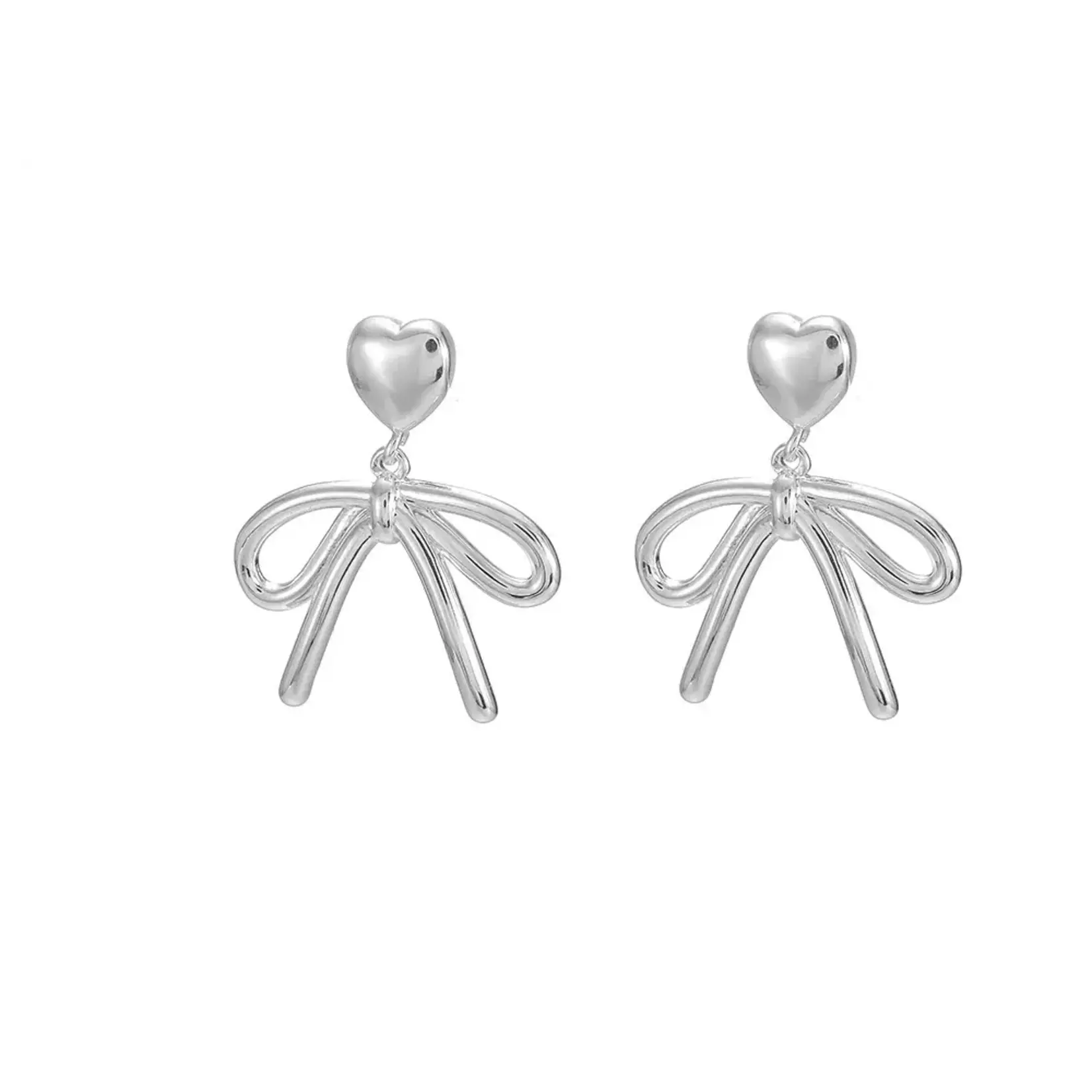 By Shir By Shir Oorbellen luxe Hailey Zilver