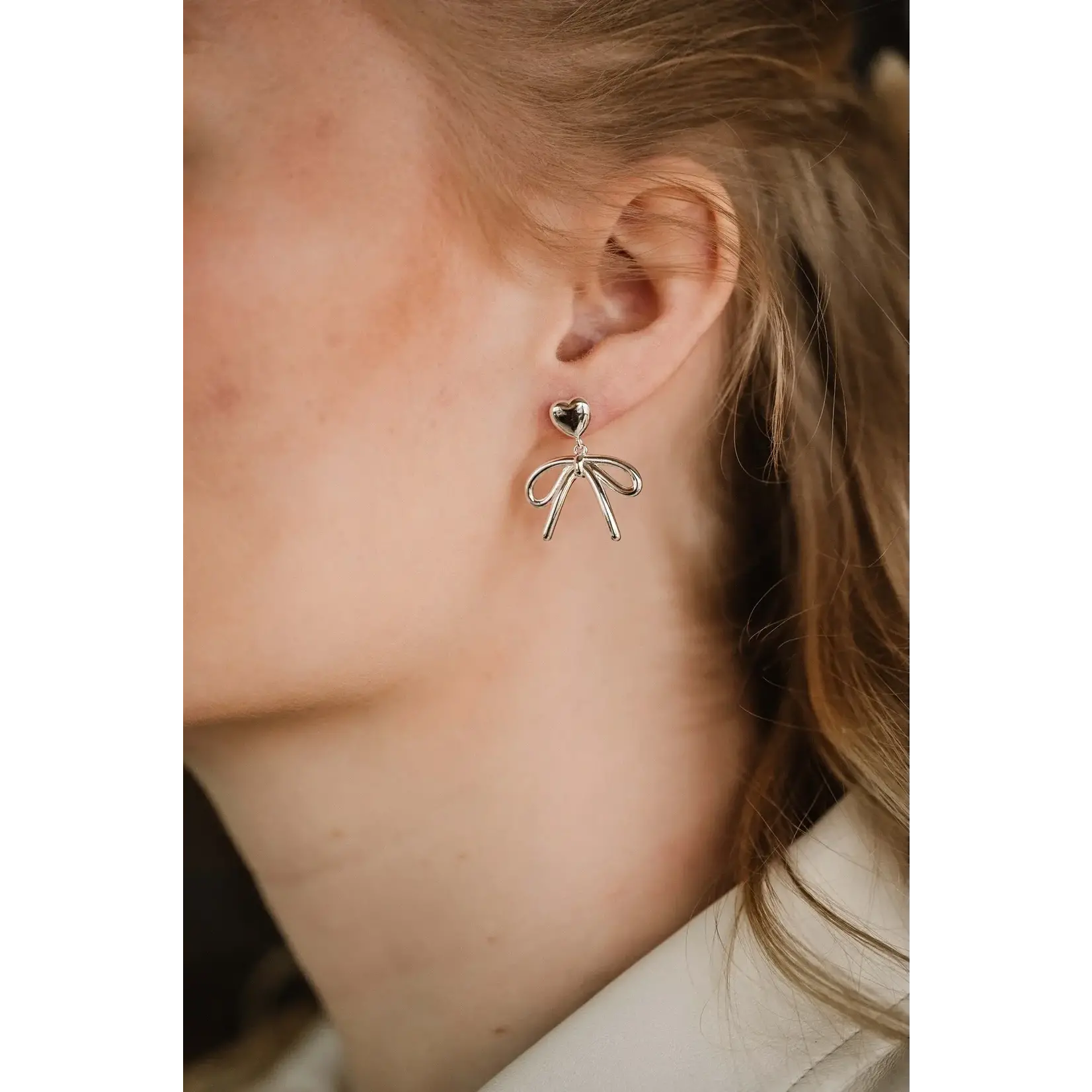 By Shir By Shir Oorbellen luxe Hailey Zilver