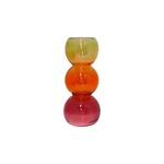 Home Society Vaas Happy M Multicolor Glas