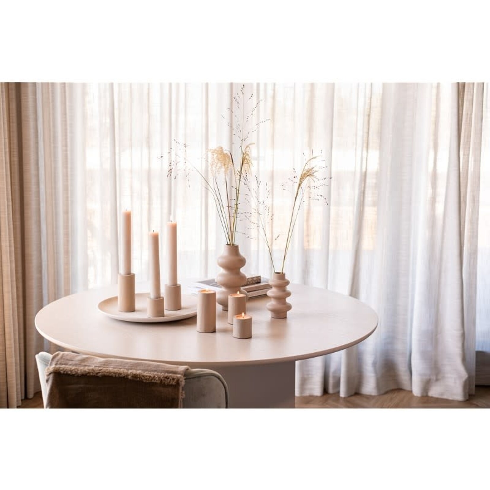 Home Society Kandelaar XL Ravi BK L Beige