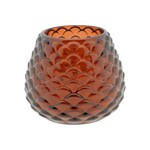 Home Society Waxinehouder Ella Bruin L