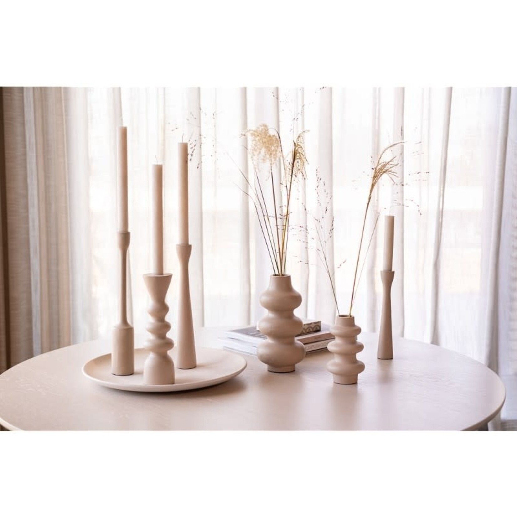 Home Society Kandelaar Gaia S beige