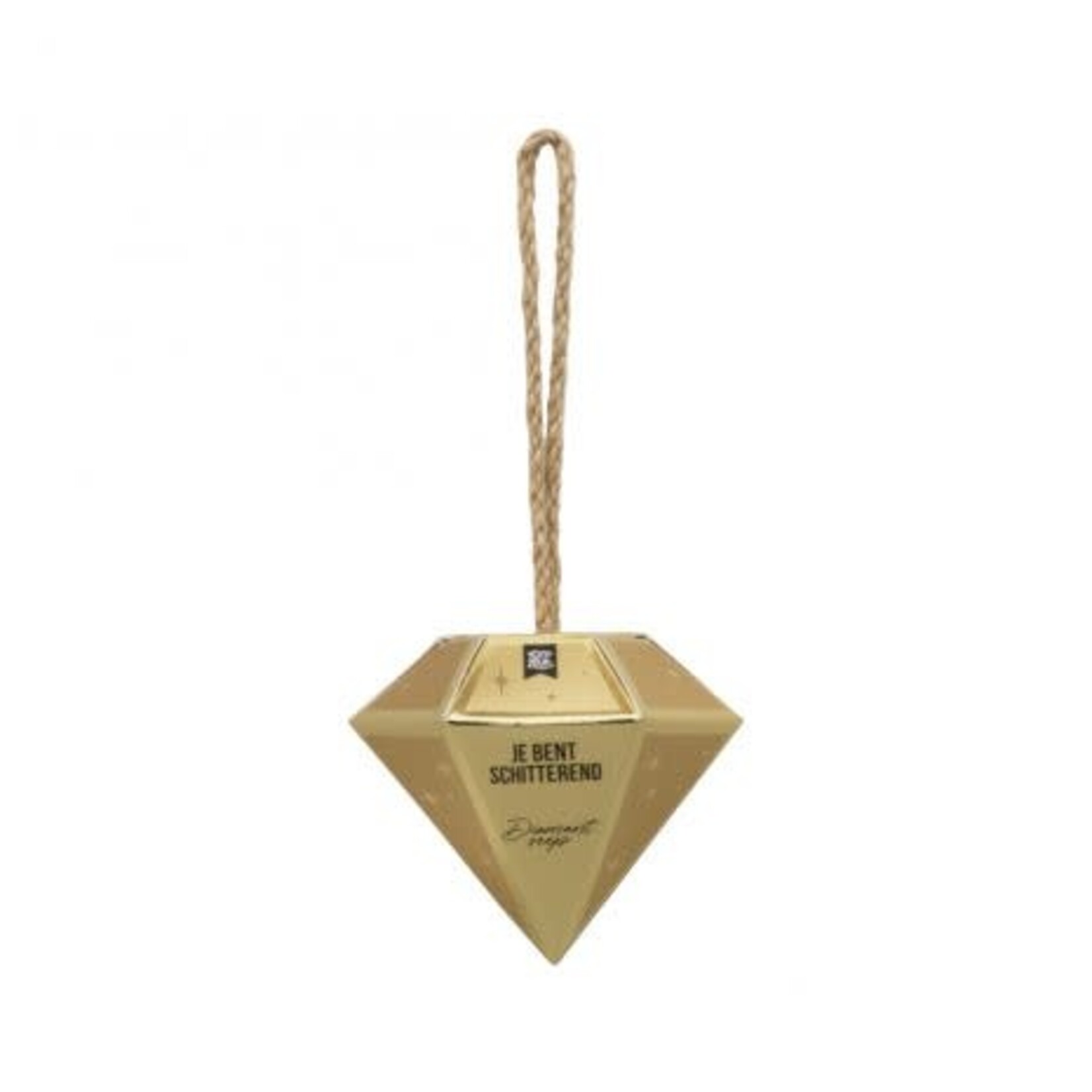 100% leuk Diamant zeep - Je bent schitterend