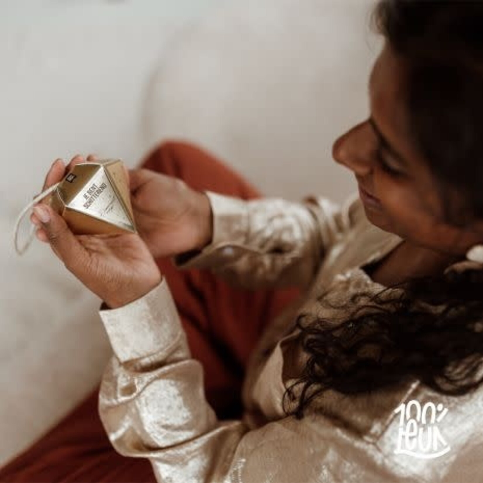 100% leuk Diamant zeep - Je bent schitterend
