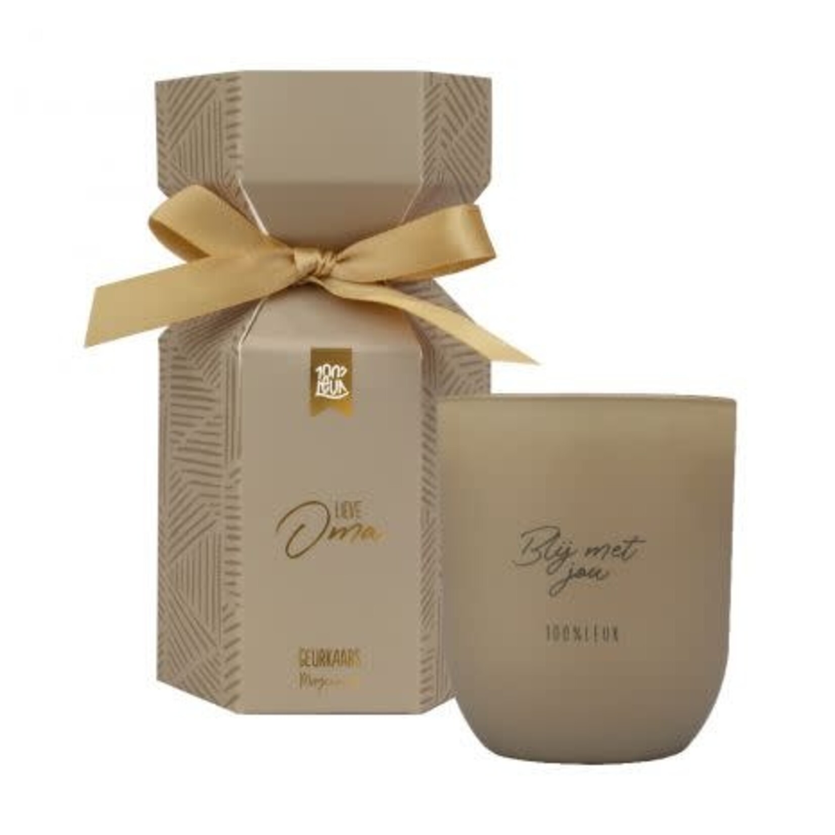 100% leuk Geurkaars - Lieve Oma