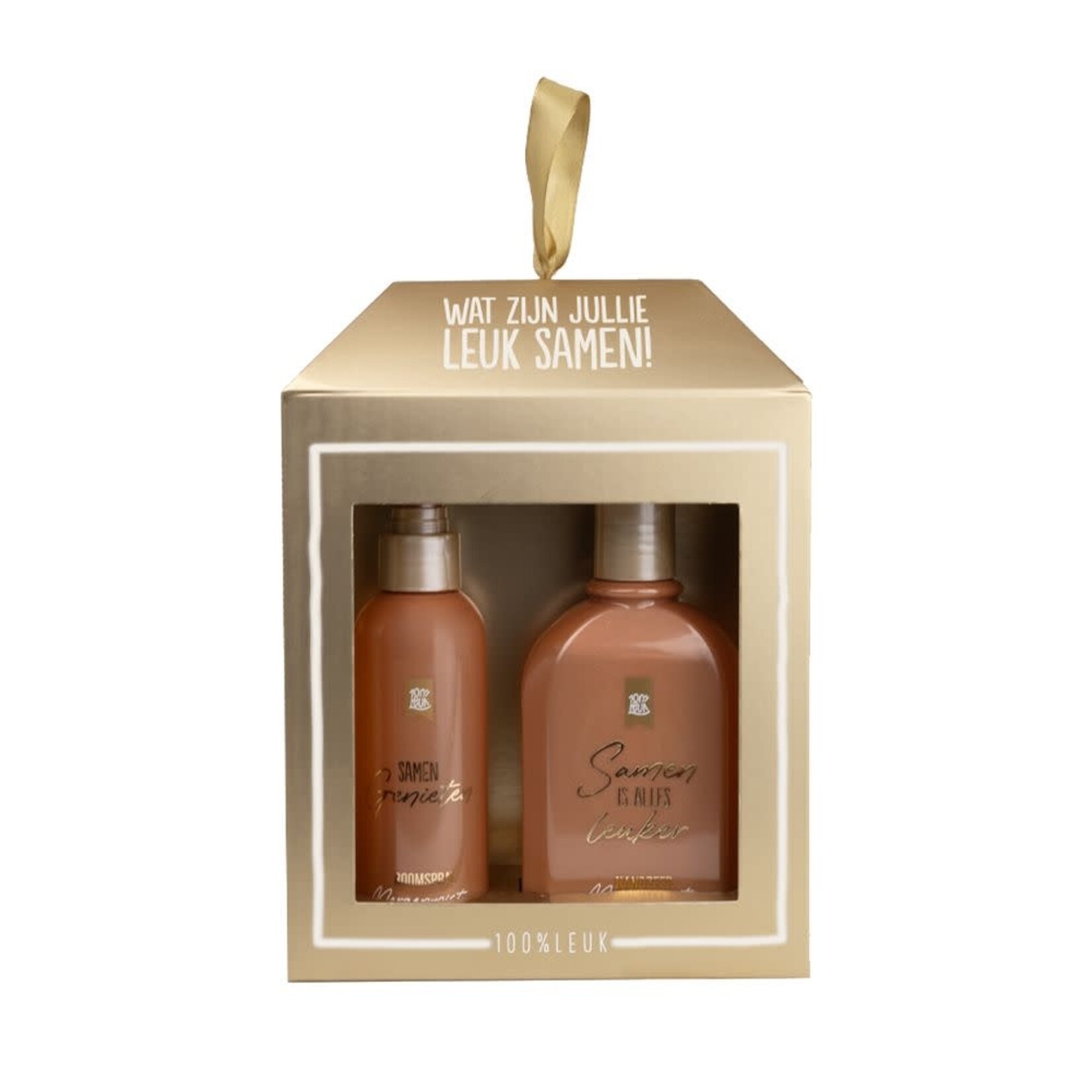 100% leuk Cadeauset - Wat zijn jullie leuk samen