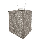 LUMIZ Lumiz Solar Lampion Triangle 28 Fiore Taupe