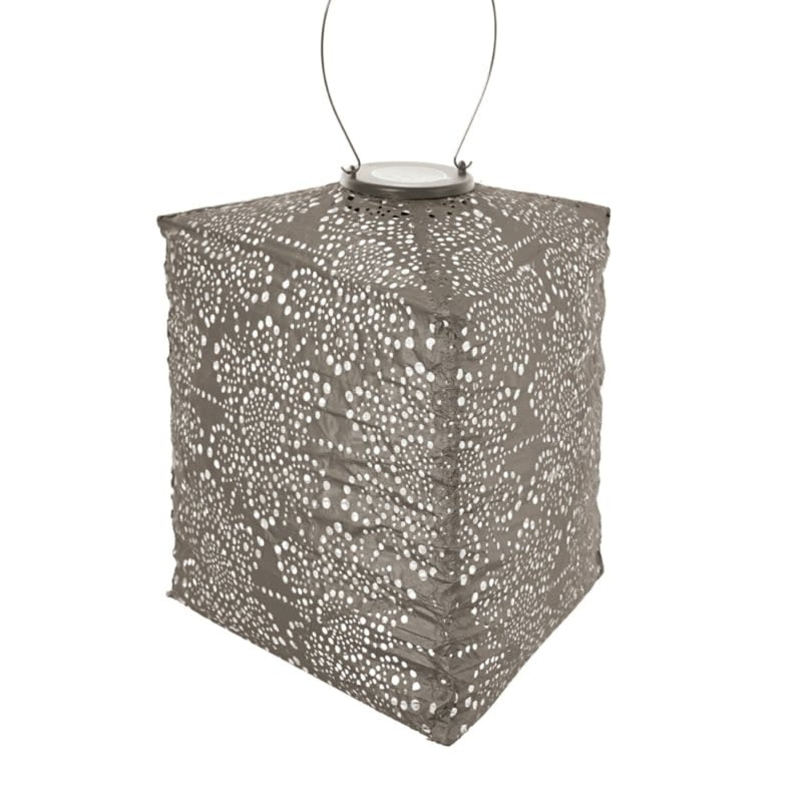 LUMIZ Lumiz Solar Lampion Triangle 28 Fiore Taupe
