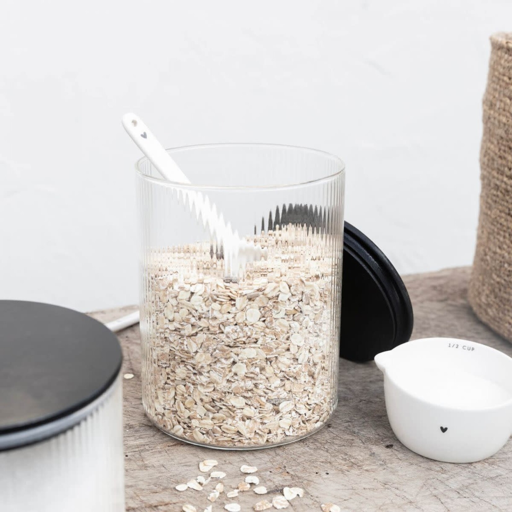 Bastion Collections Storage large Ribbed black