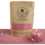 Ideas 4 Seasons Ideas 4 Seasons Parelzand Kaars Roze