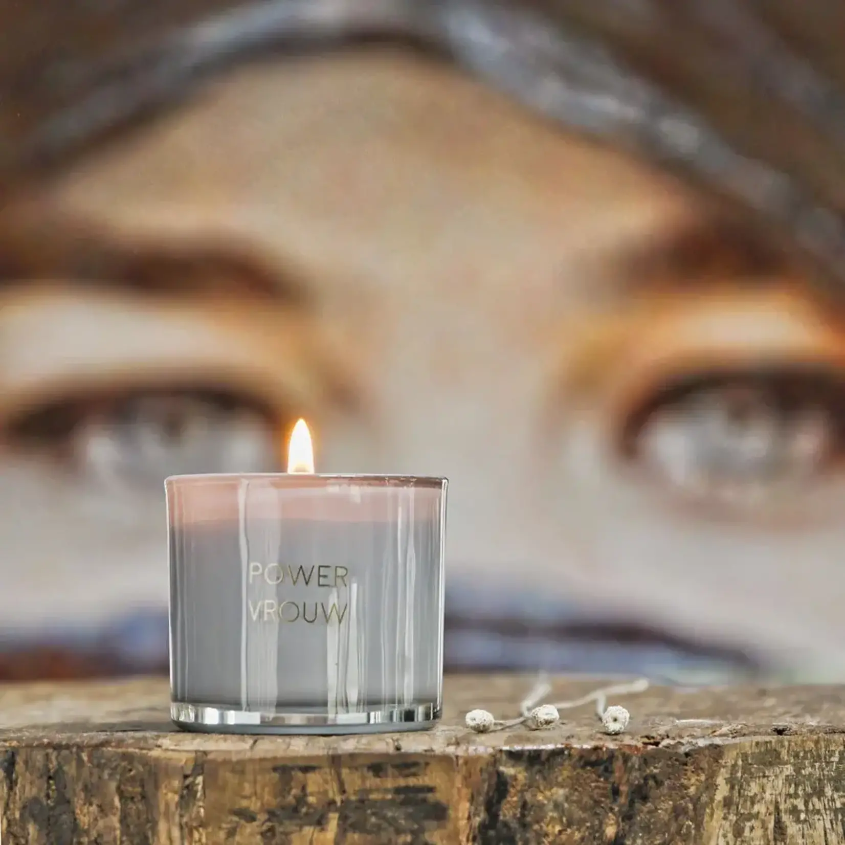 My Flame Lifestyle Geurkaars Met Wens-Armband - Power Vrouw