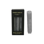 Home Society Dinner candle S set/6 grey