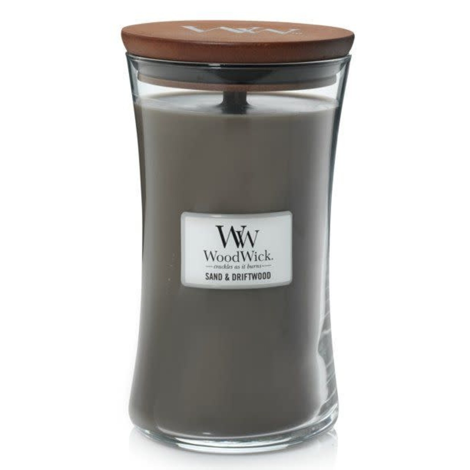 WoodWick WW Sand & Driftwood Ellipse Candle