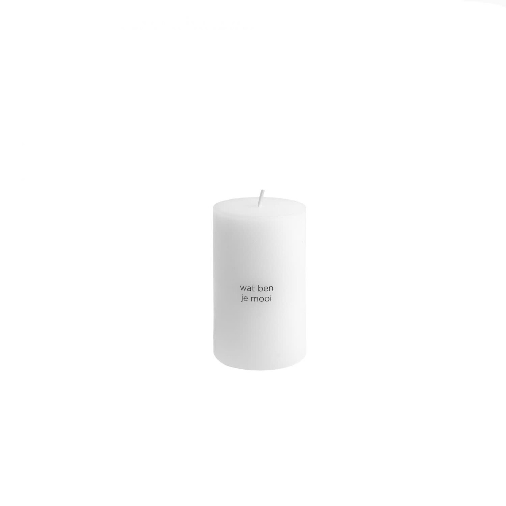 Leeff Leeff Pillar Candle - Wat ben je mooi