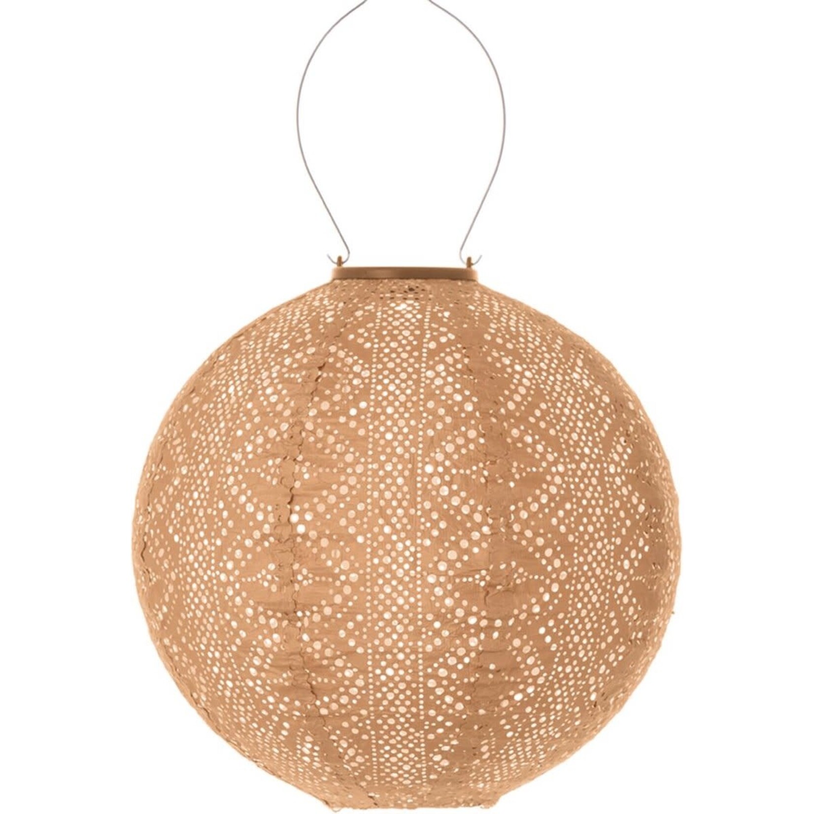 LUMIZ Lumiz solar Lampion Round 30 Lace Apricot