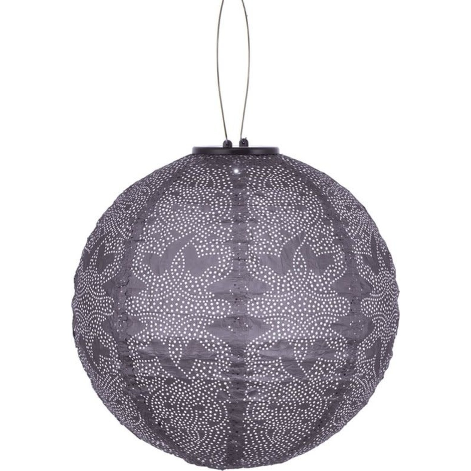 LUMIZ Lumiz Solar Lampion Round 30cm Marrakesh Mauve Purple