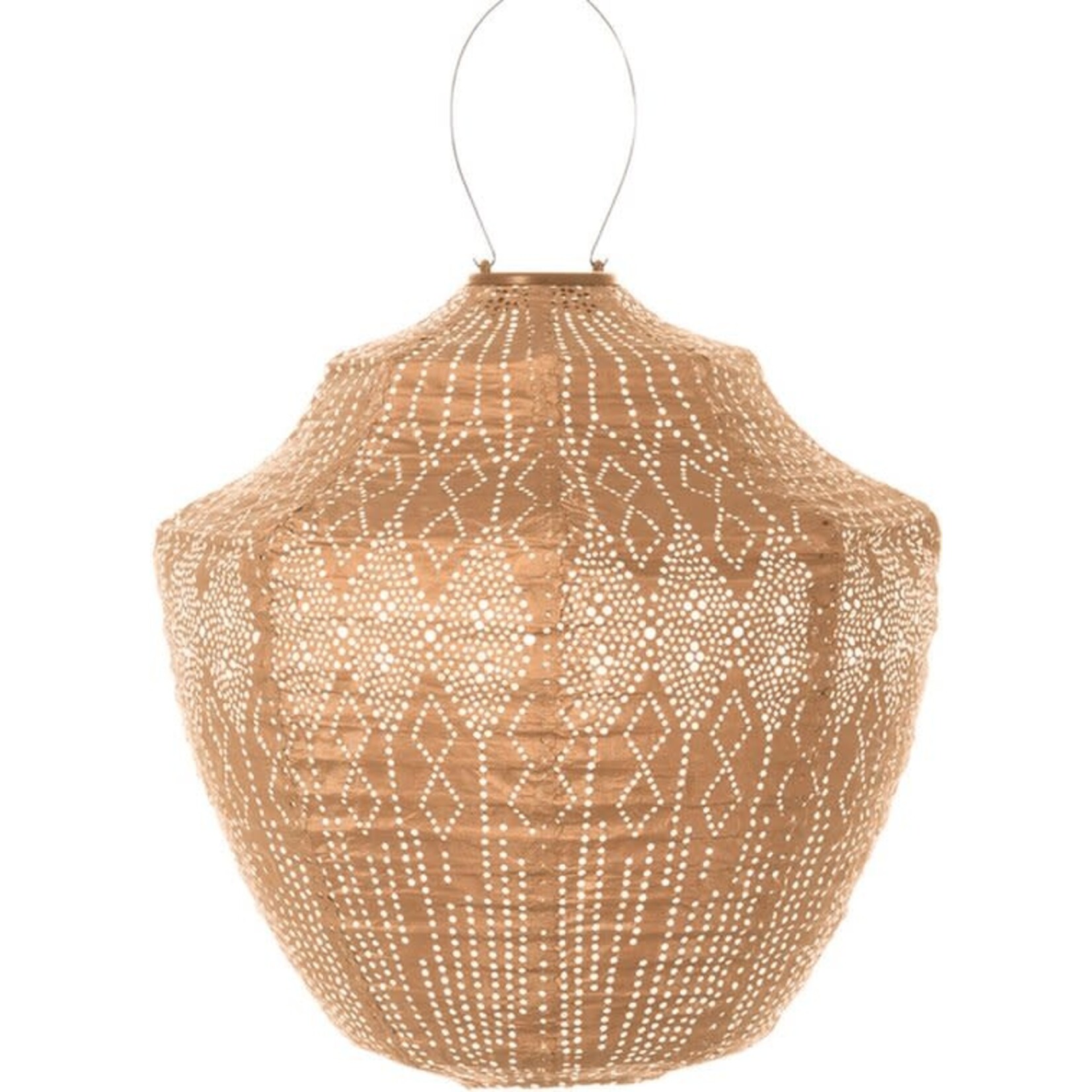 LUMIZ Lumiz solar lampion Crown 40 Funale Apricot
