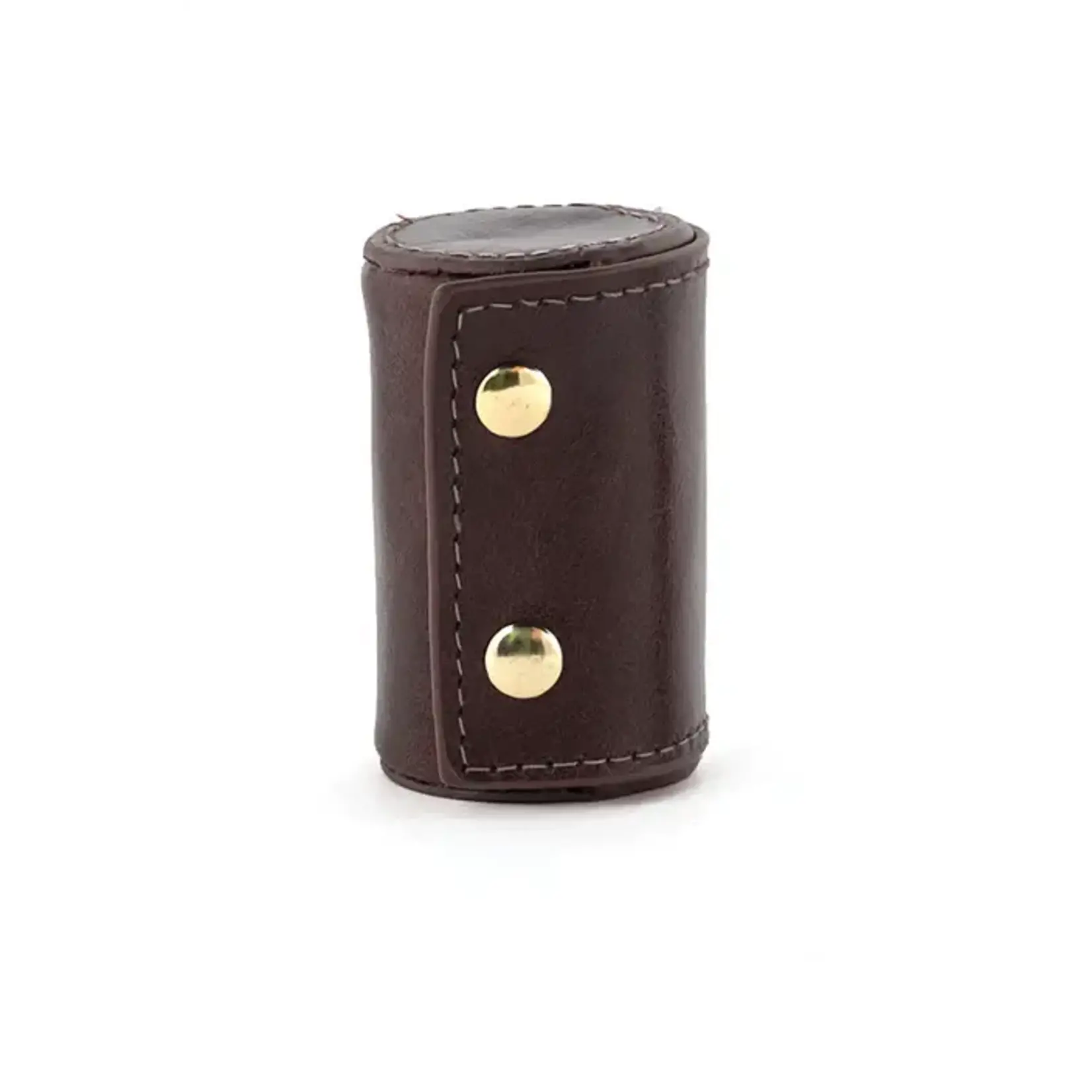 Kikkerland Shot Glasses With Leather Case