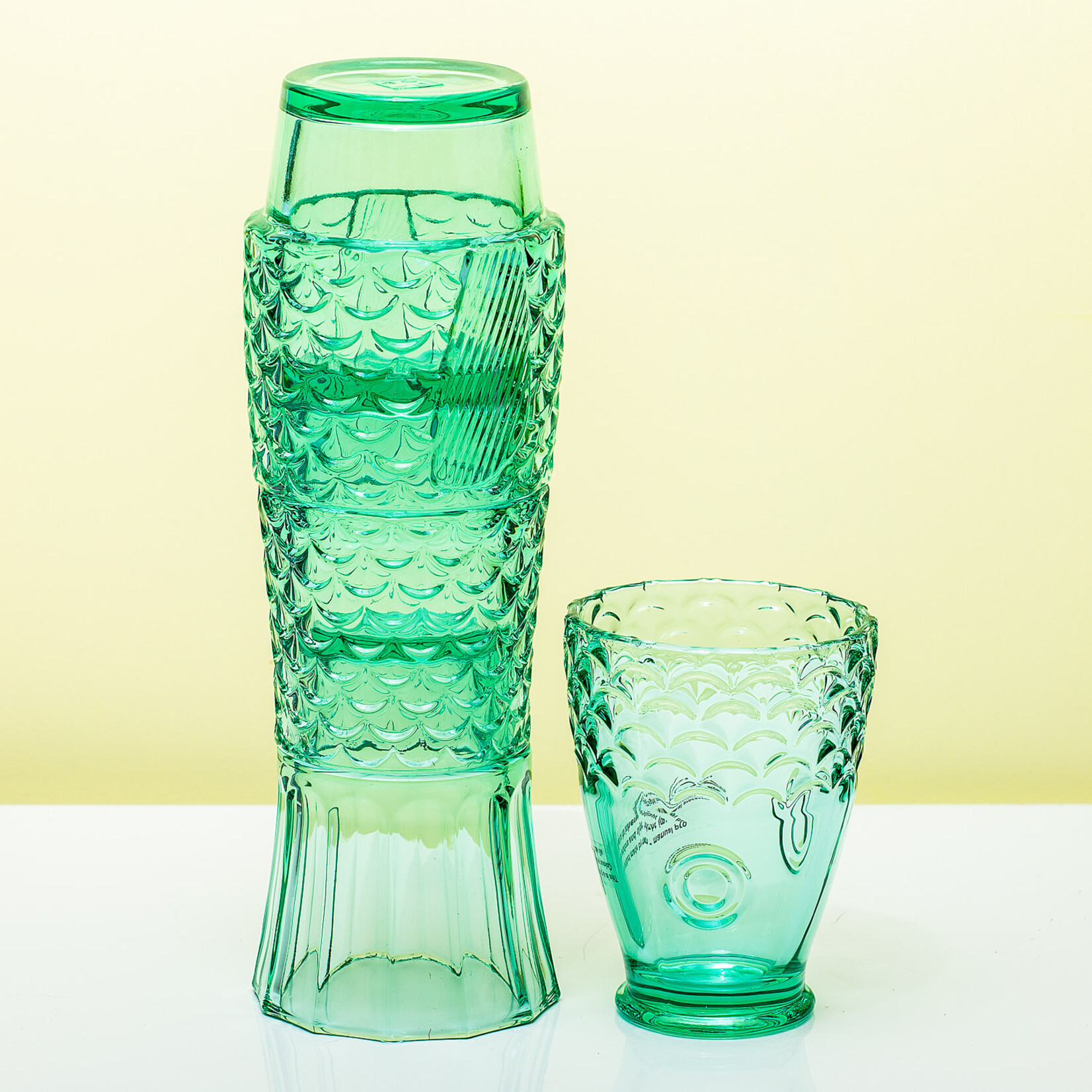Doiy Doiy set glasses/4 Koifish mintgreen van 44,99 voor