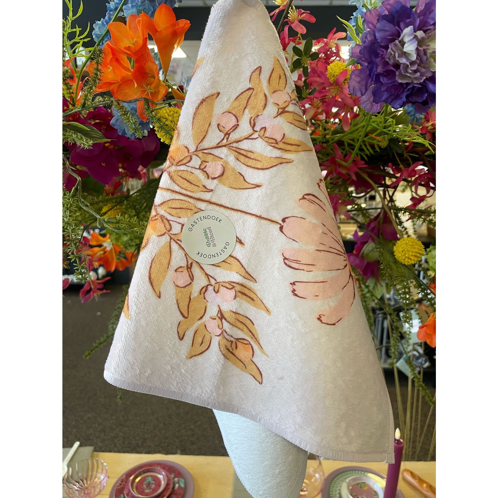 Bubble & Blend Gastendoek diverse prints