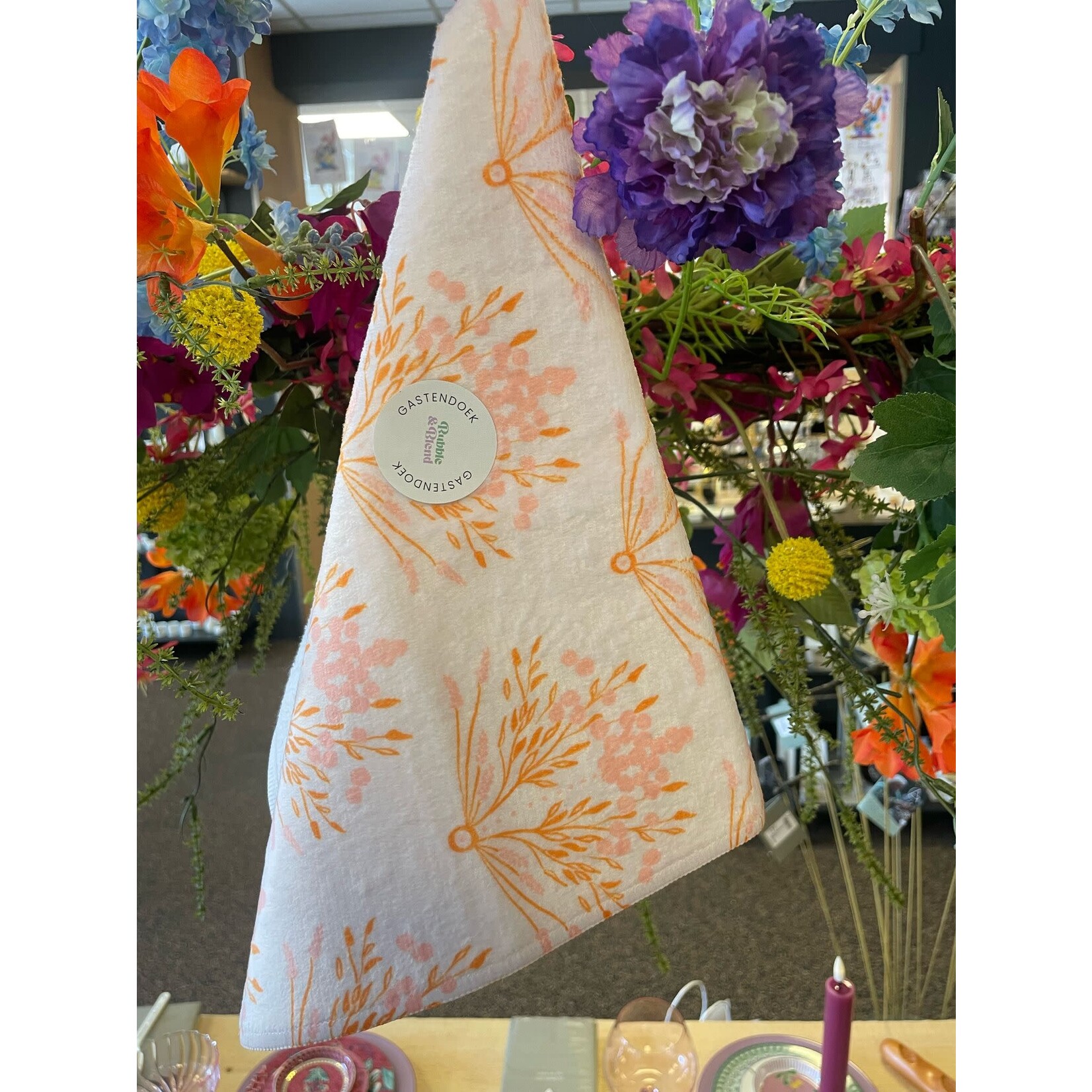 Bubble & Blend Gastendoek diverse prints