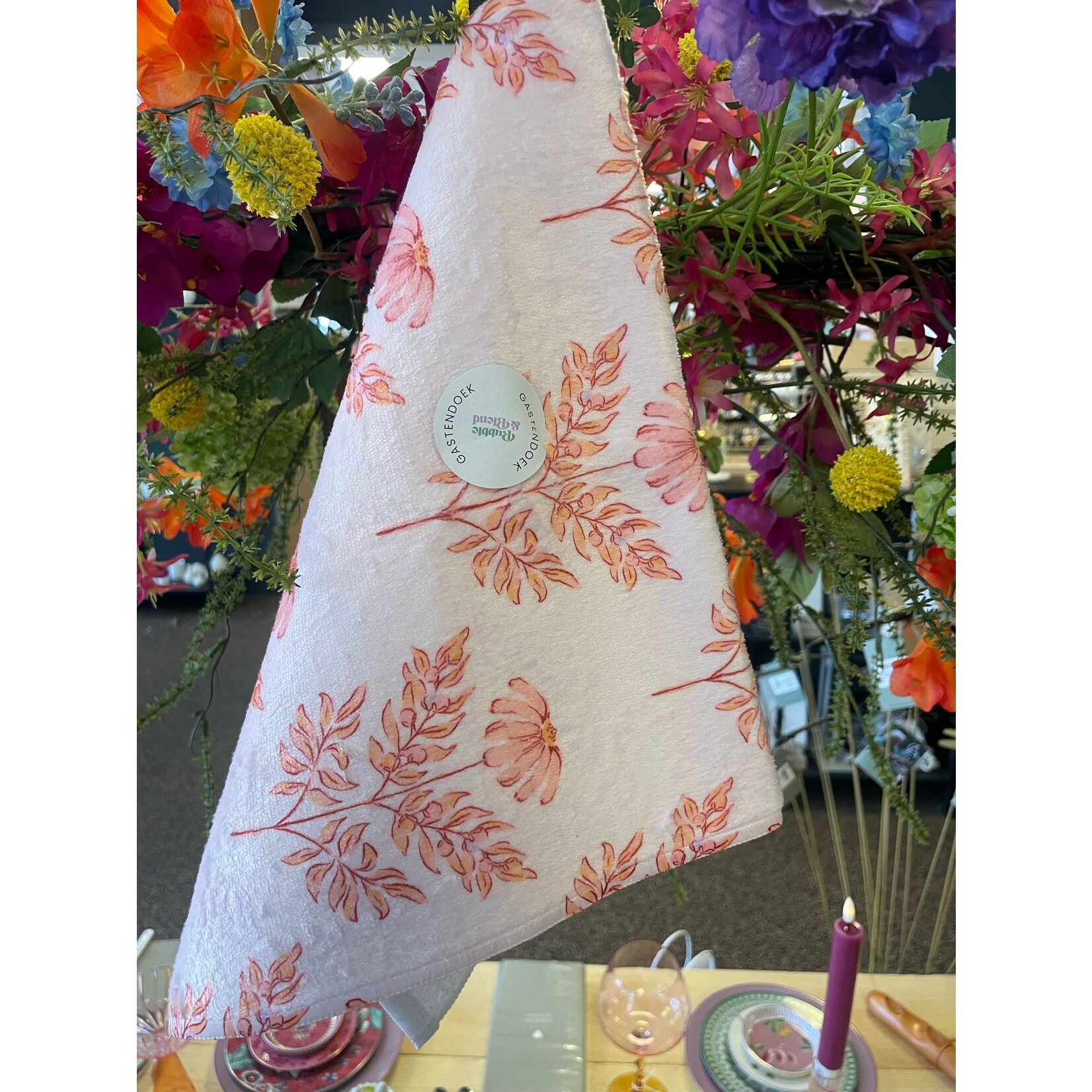 Bubble & Blend Gastendoek diverse prints