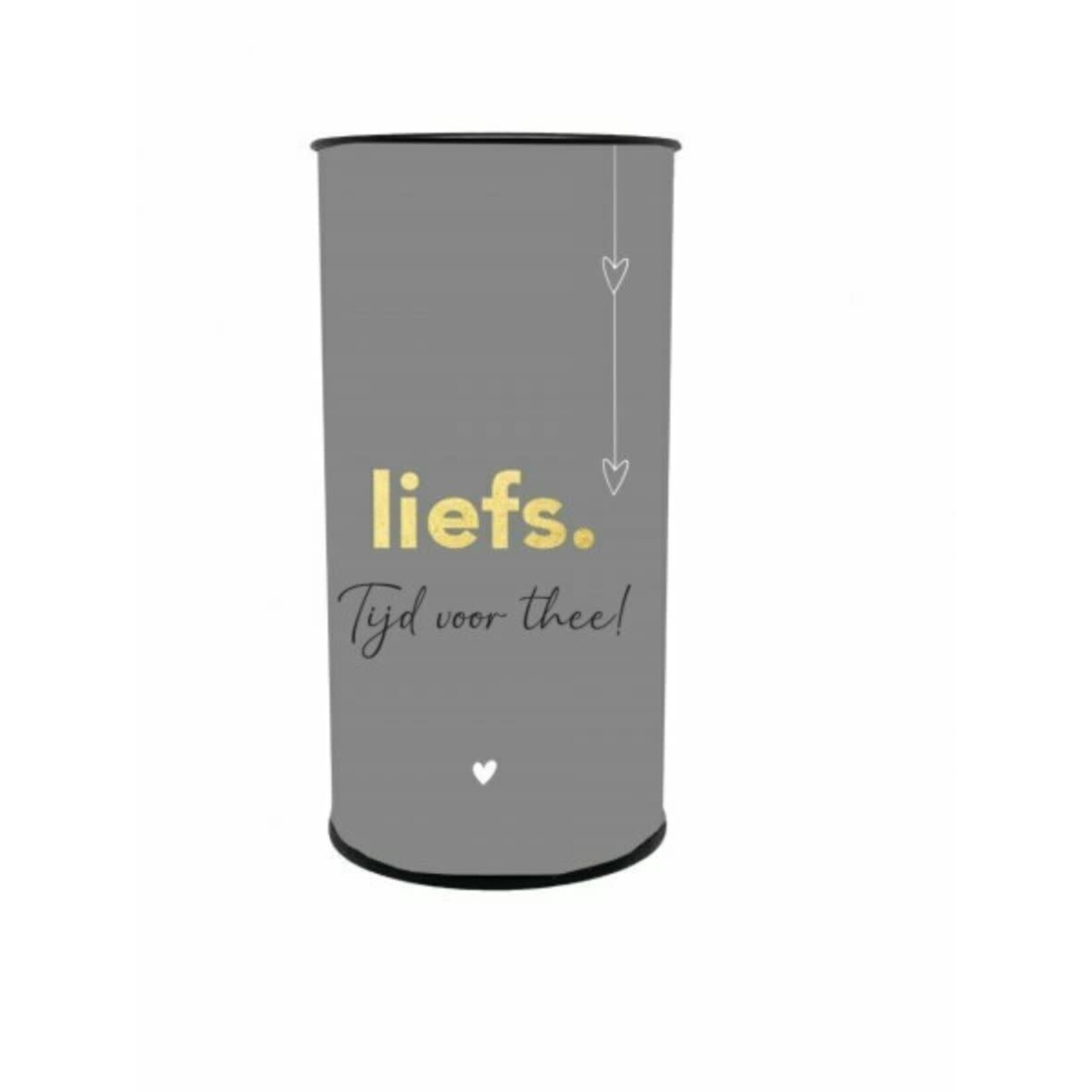 Natural Flower Cards Tijd voor Thee - Veel liefs