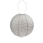 LUMIZ Lumiz solar lampion Round 30 Ikat Light Taupe