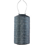 LUMIZ Lumiz Solar Lampion Paisley Cylinder 18cm Topaze grey blue