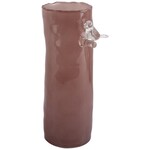 Present Time Vase Bird On Branch large soft pink