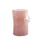 Present Time Vase Bird on Branch Small Soft Pink