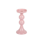 Present Time Candle holder funky medium soft pink