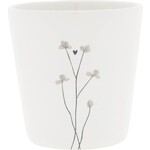 Bastion Collections Cup white Poppies
