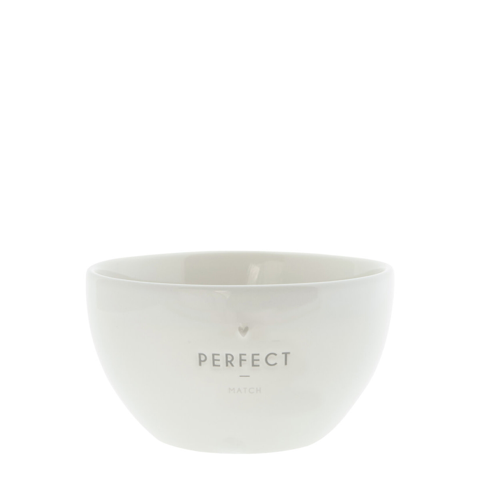 Bastion Collections Bowl white Perfect Match grey
